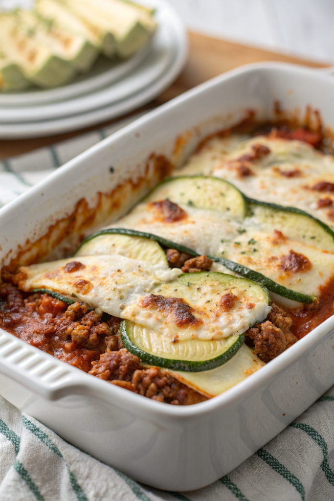 Keto Zucchini Lasagna Recipe