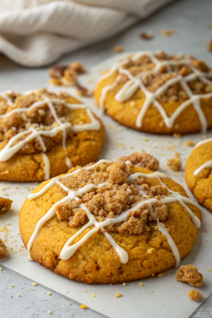 Pumpkin Coffee Cake Cookies Recipe