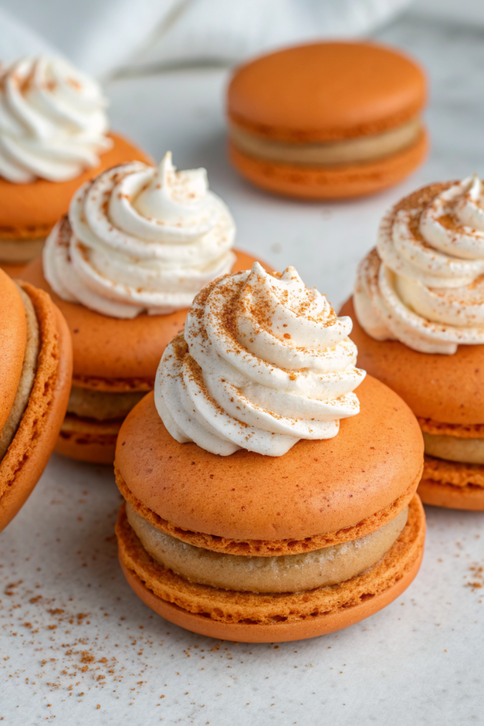 Pumpkin Pie Macarons Recipe