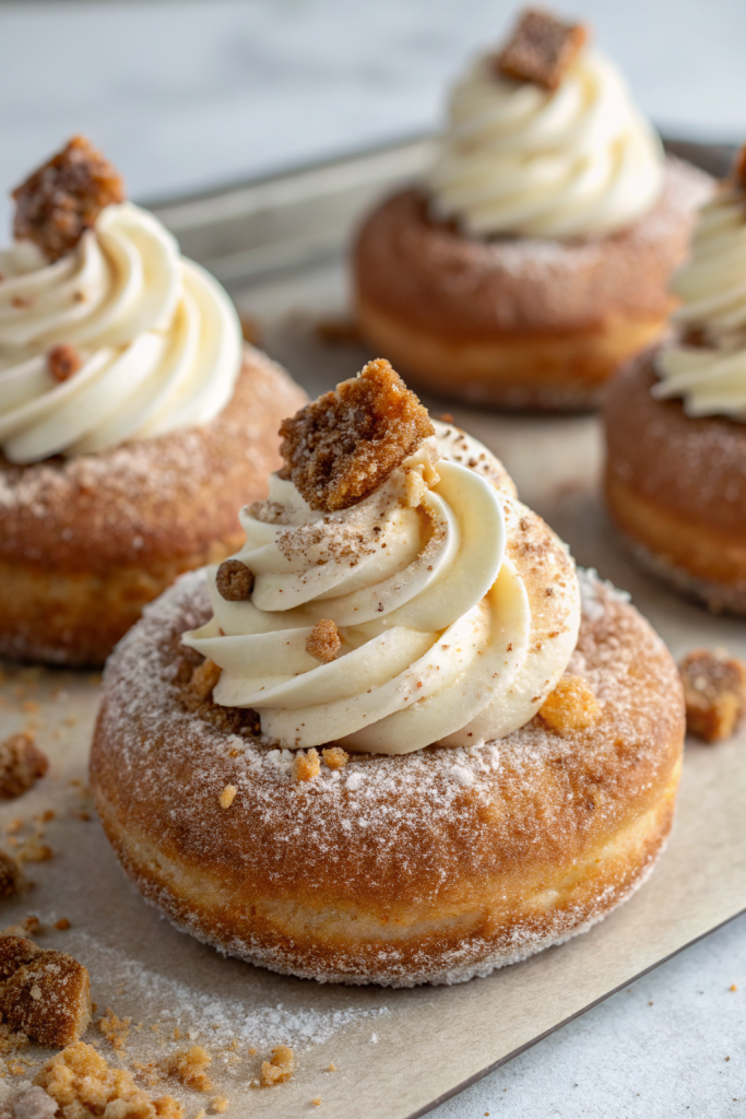 Pumpkin Spice Cheesecake Doughnuts Recipe