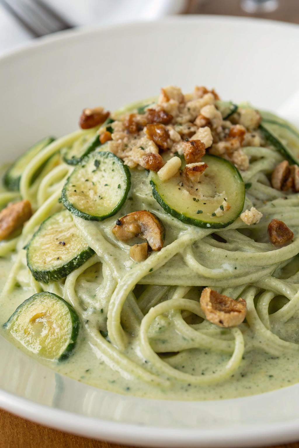 Roasted Courgette Pesto Pasta Recipe