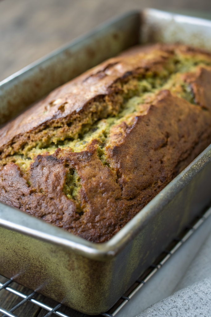 Sweet Cinnamon Zucchini Bread With Brown Sugar