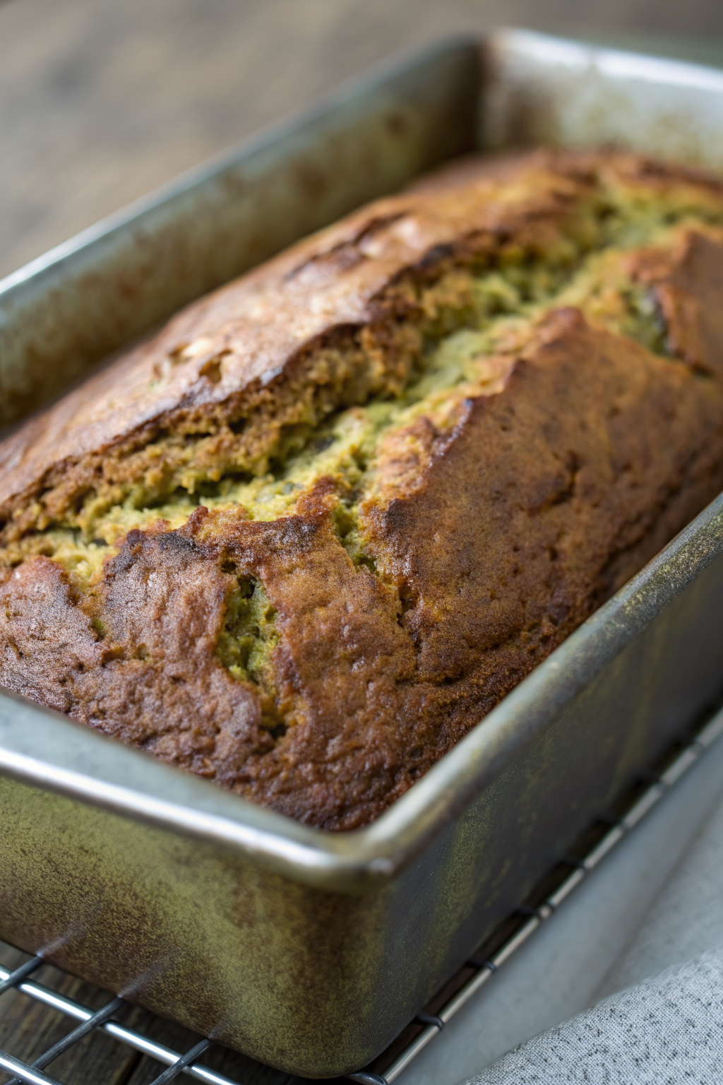 Sweet Cinnamon Zucchini Bread With Brown Sugar