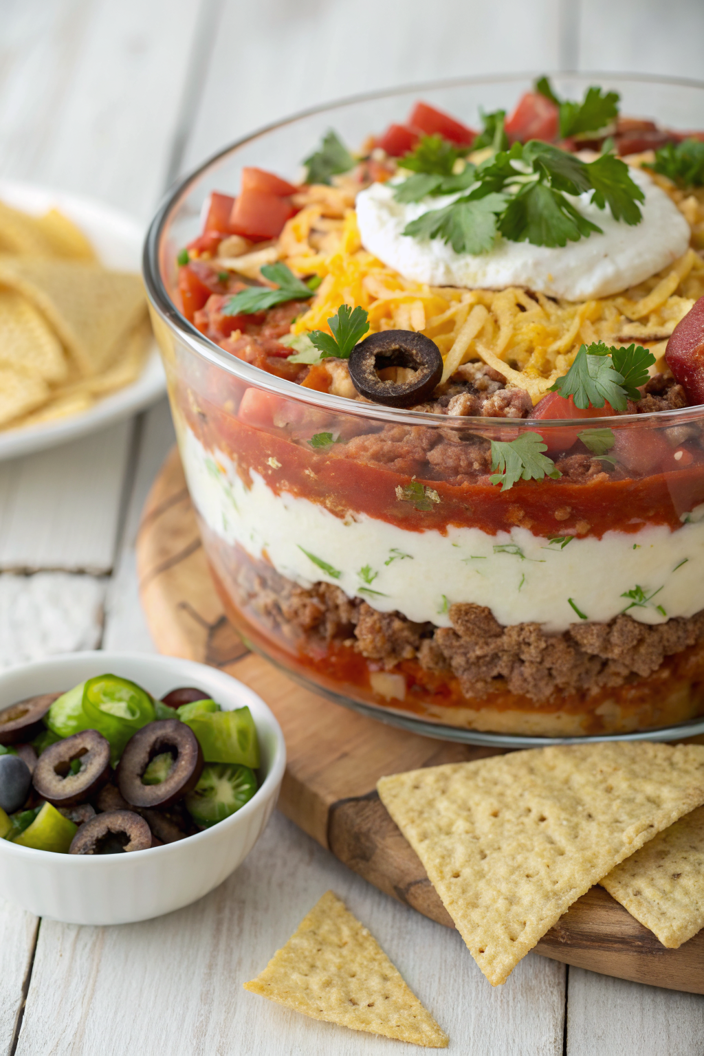 Taco Dip With Ground Beef Recipe