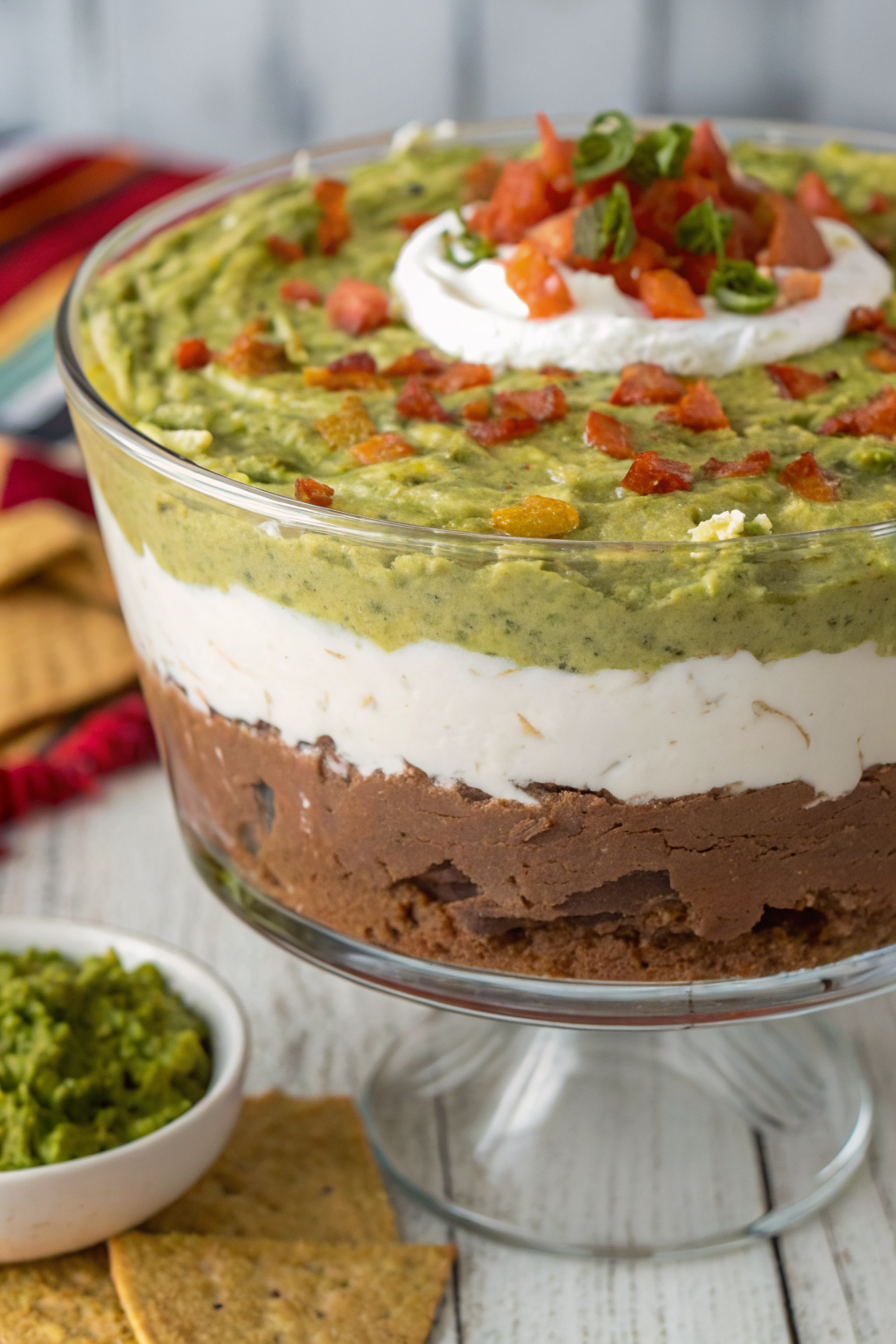 Vegetarian Layered Taco Dip Recipe