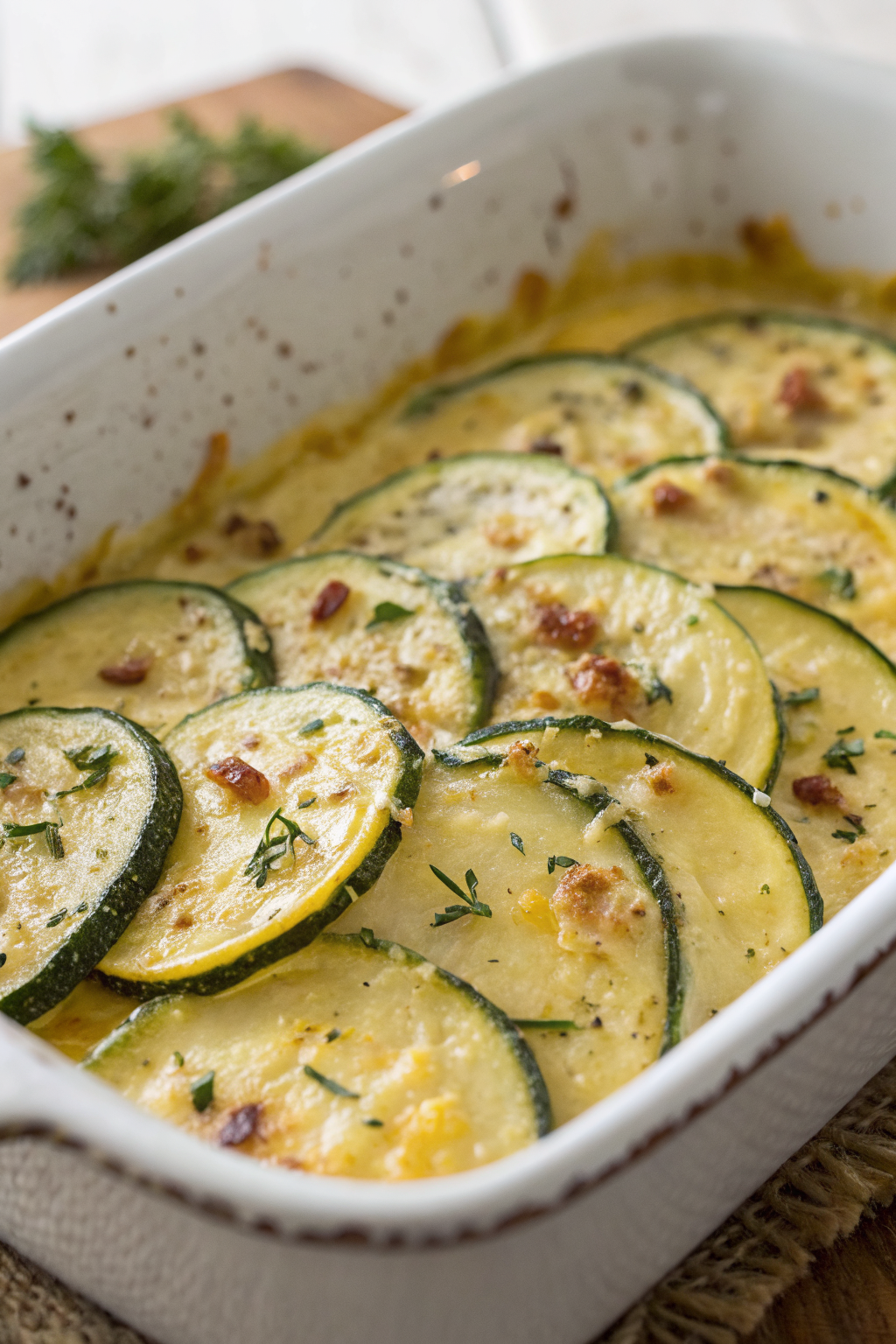 Zucchini Dill Casserole Recipe