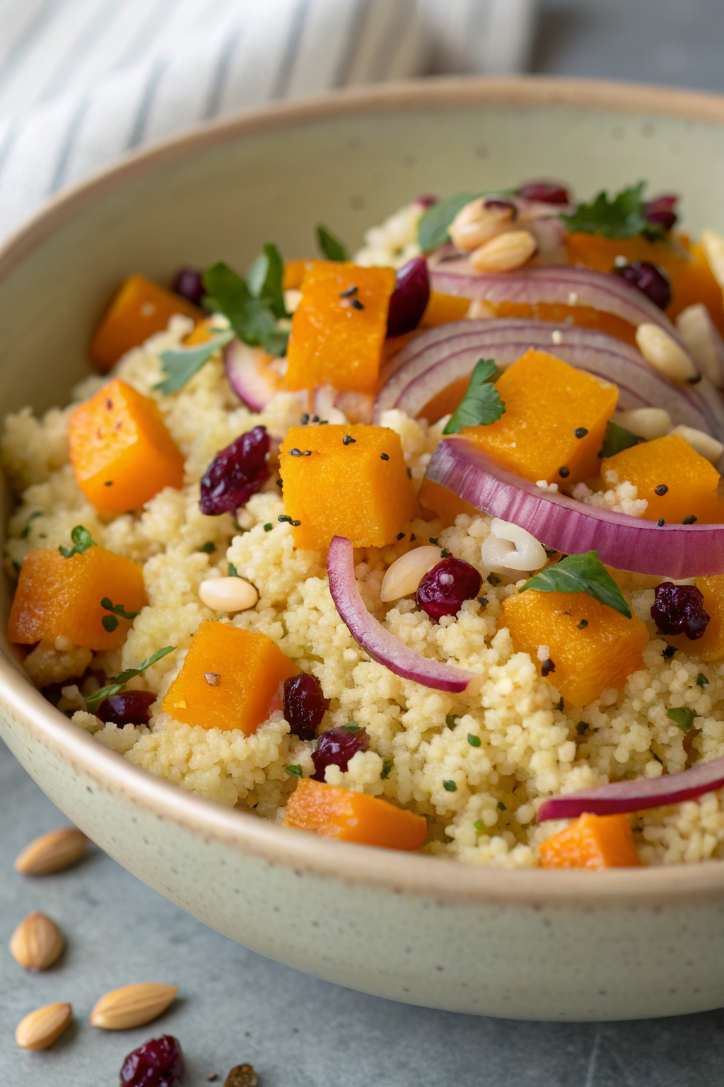 Autumn Pearl Couscous Salad Recipe