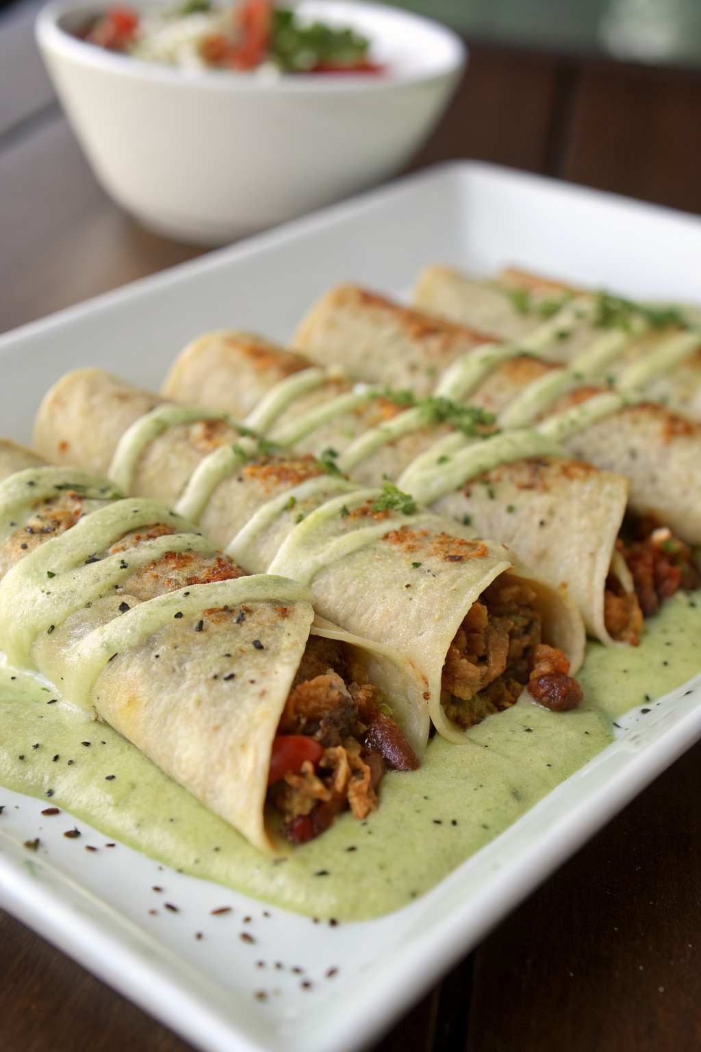 Baked Chicken Burritos Recipe