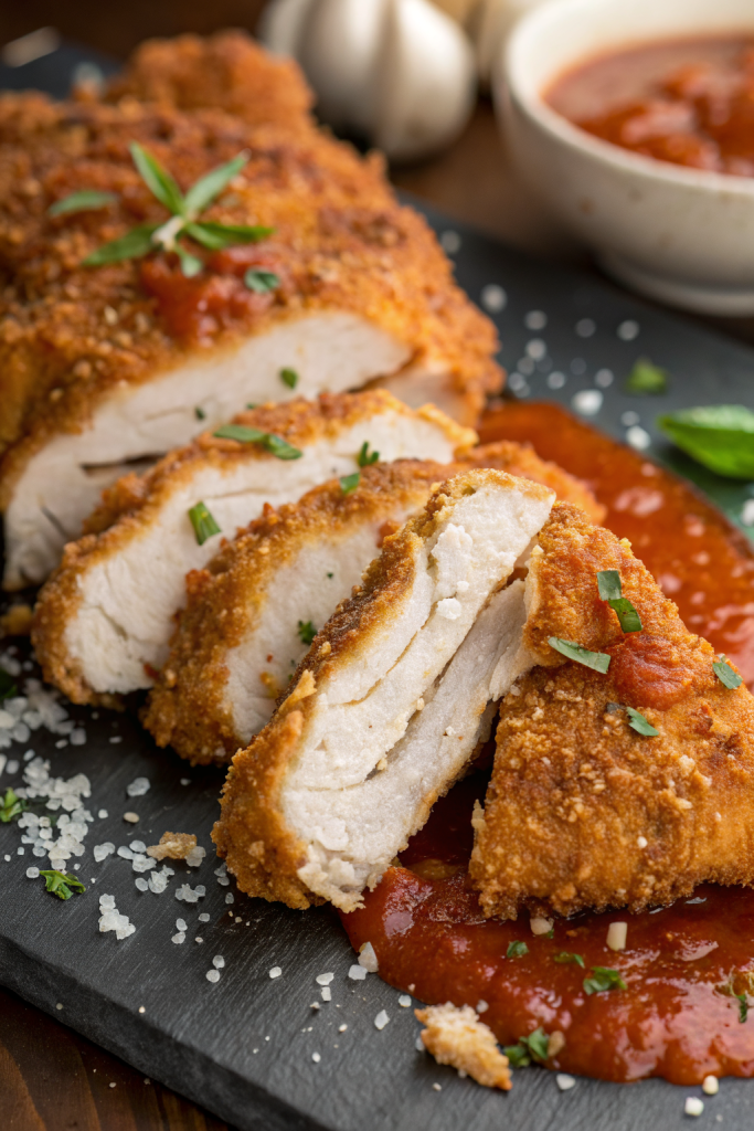 Baked Crunchy Hot Honey Chicken Recipe