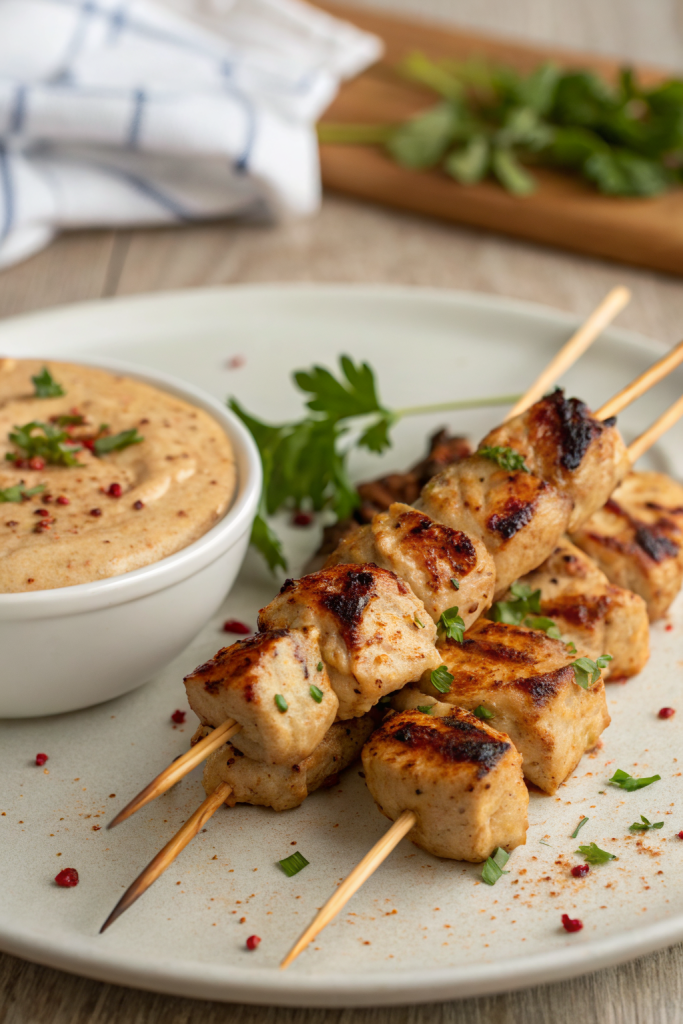 Bang Bang Chicken Skewers Recipe