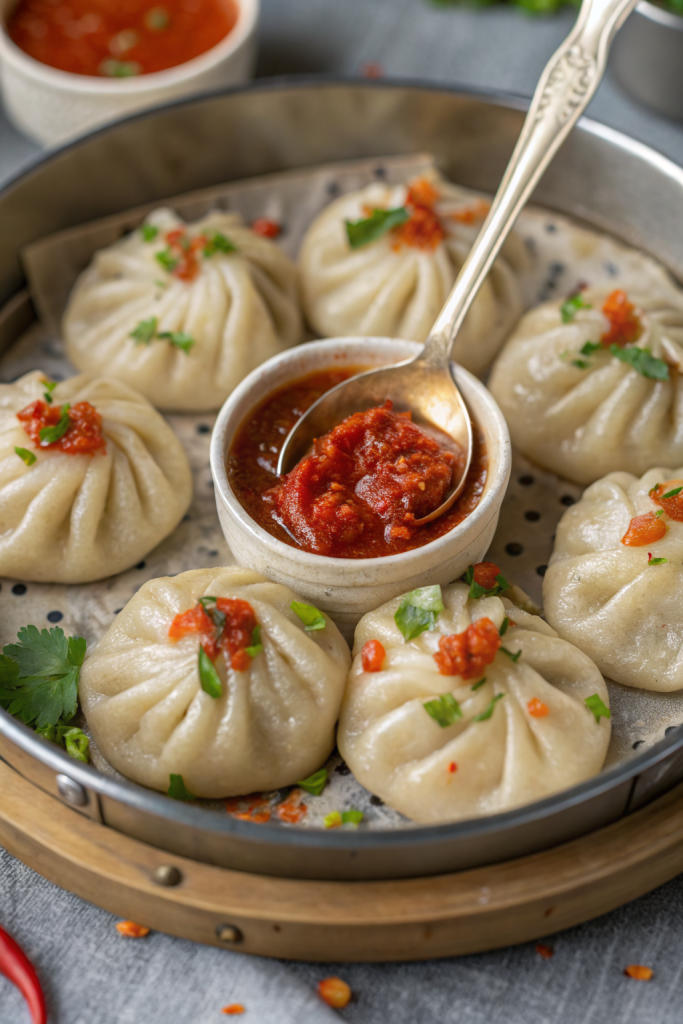 Chicken Momo Dumplings Recipe