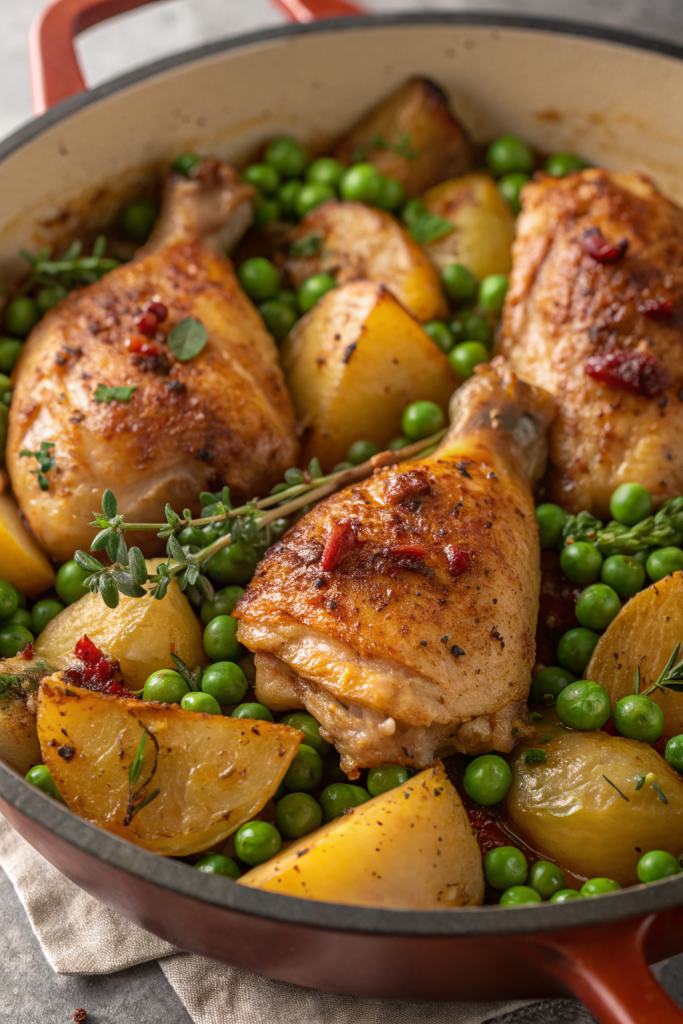 Chicken Vesuvio Recipe
