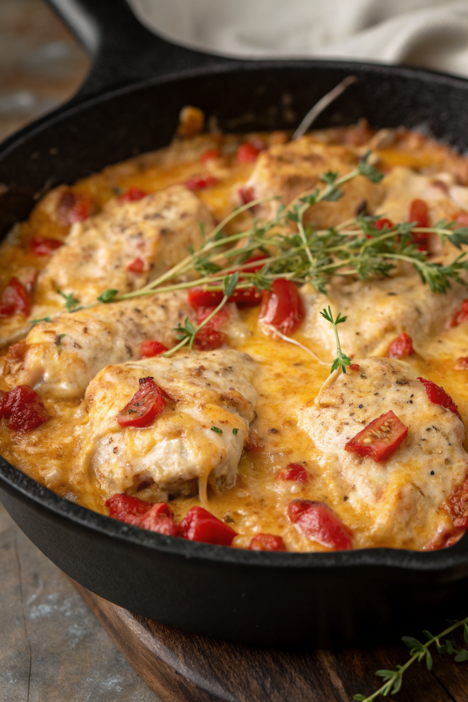 Creamy Spaghetti Chicken Recipe