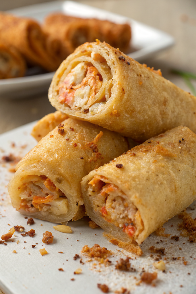 Crispy Chicken Wraps Recipe