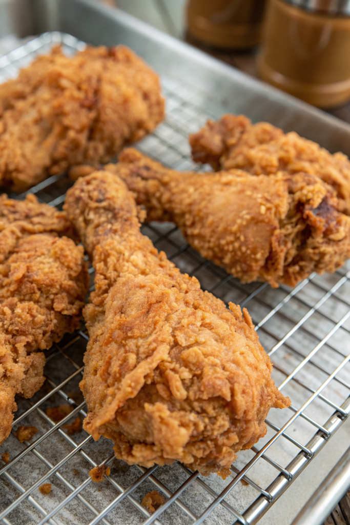 Crispy Spicy Buttermilk Fried Chicken Recipe