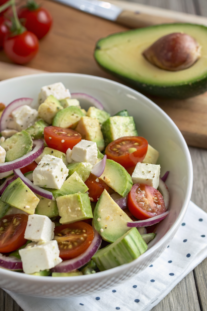 Cucumber Avocado Salad Recipe