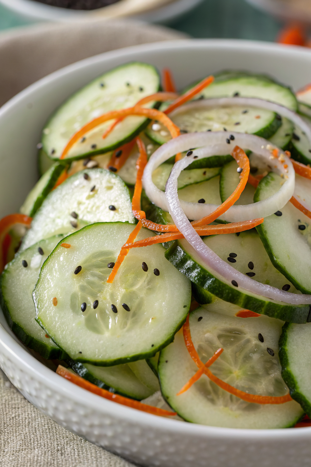 Cucumber Vinegar Salad Recipe