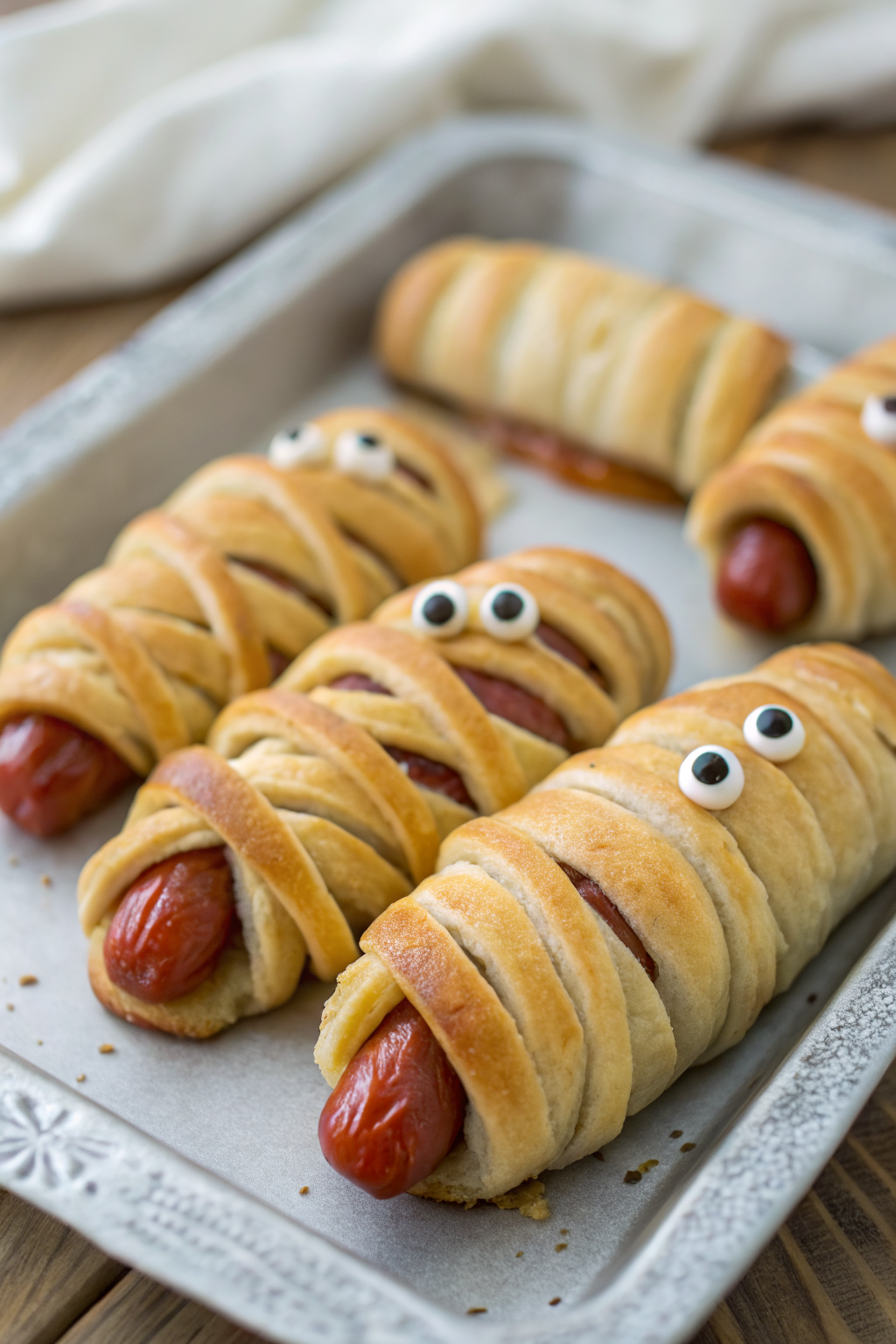 Easy Mummy Hot Dogs Recipe