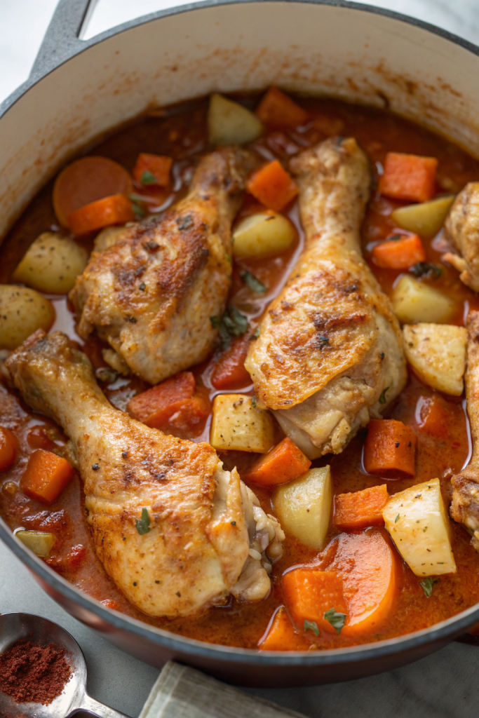 Fricase de Pollo (Cuban Chicken Fricassee) Recipe