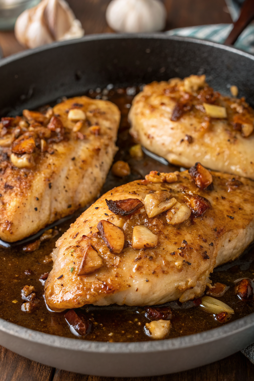 Garlic Butter Baked Chicken Breast Recipe