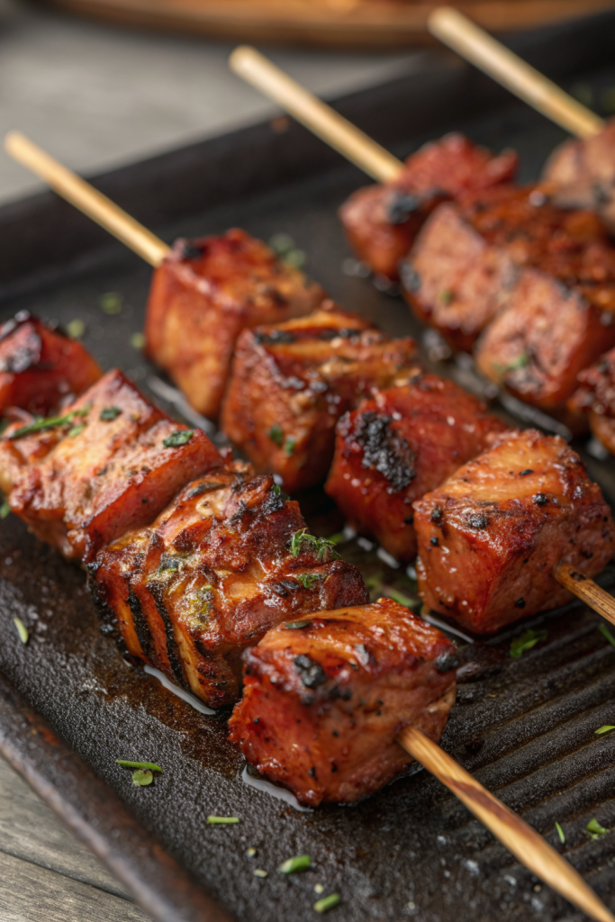 Grilled Thai Coconut Chicken Skewers Recipe