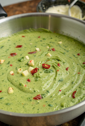 Hatch Chile Green Sauce for Enchiladas