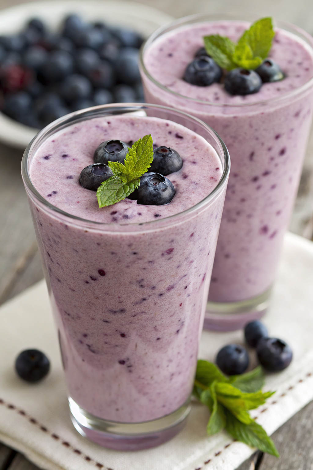 Healthy Blueberry Cucumber Smoothie Recipe