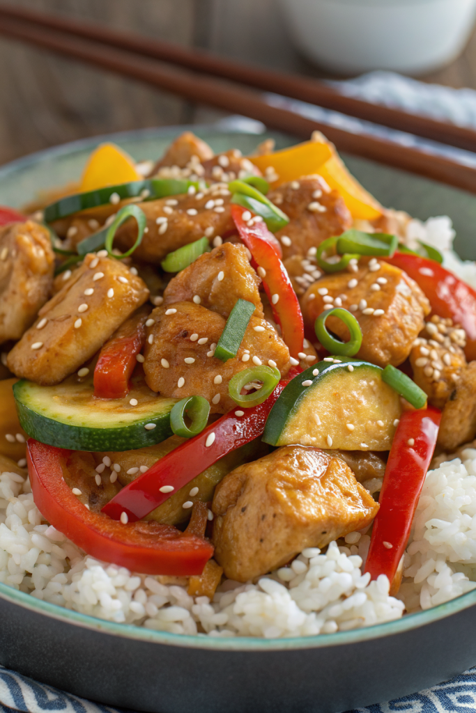 Honey Garlic Chicken Stir-Fry Recipe