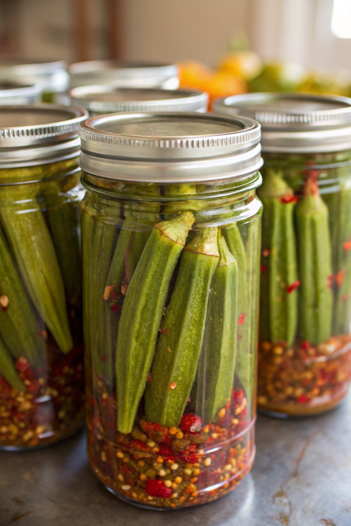 How to Pickle Okra