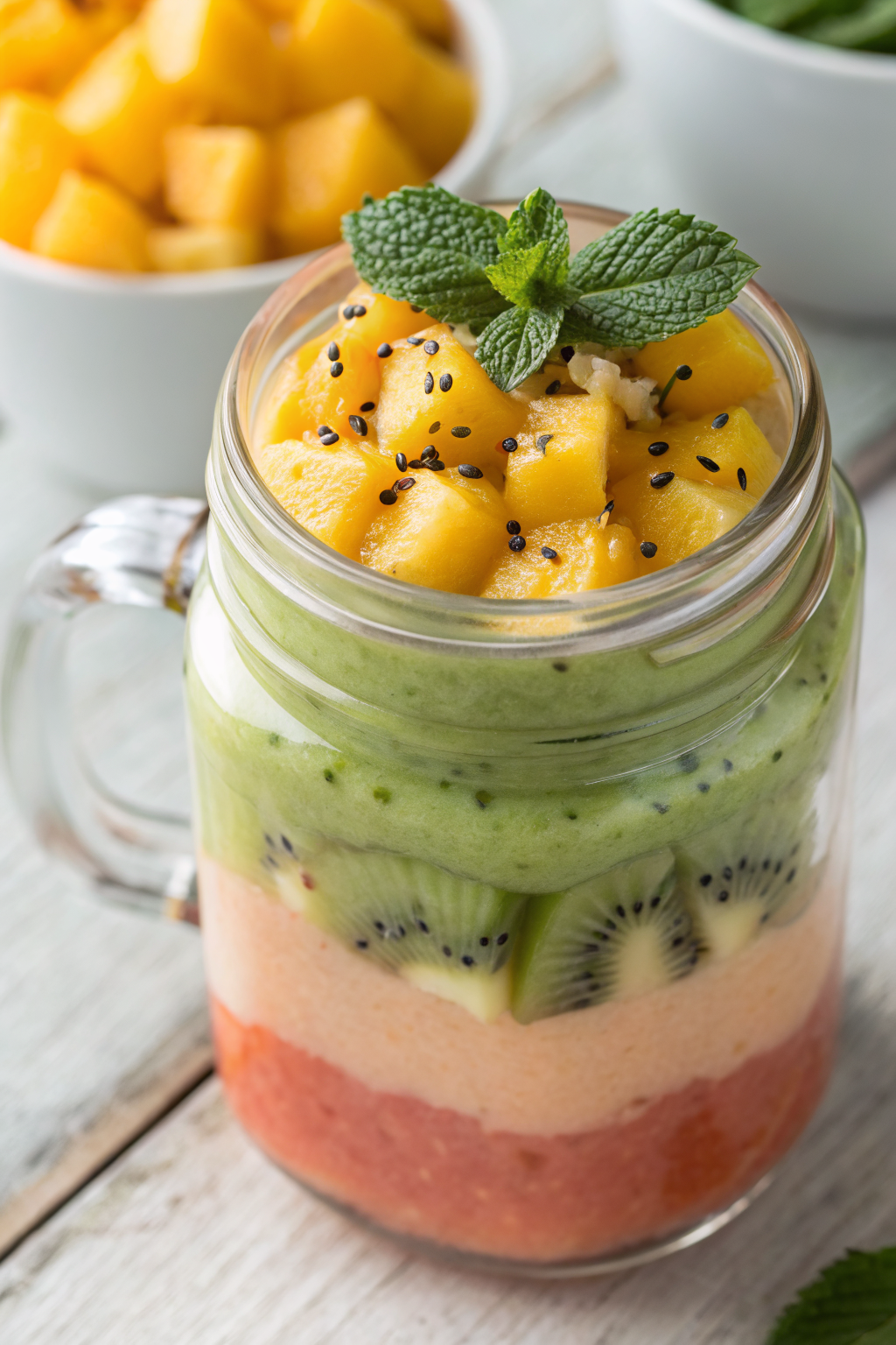 Kiwi Apple Cucumber And Lemon Smoothie Recipe