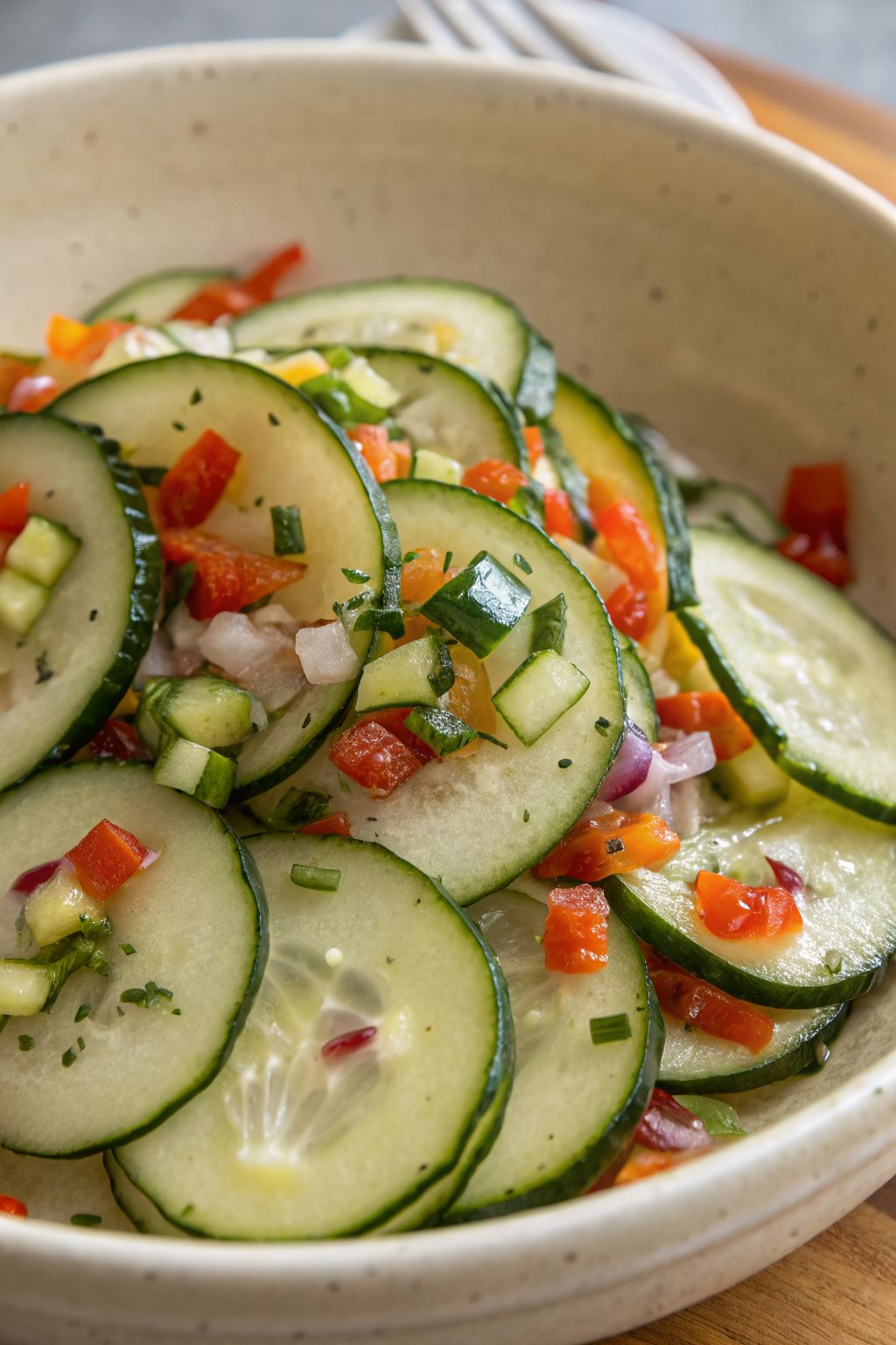 Mexican-style cucumbers Recipe
