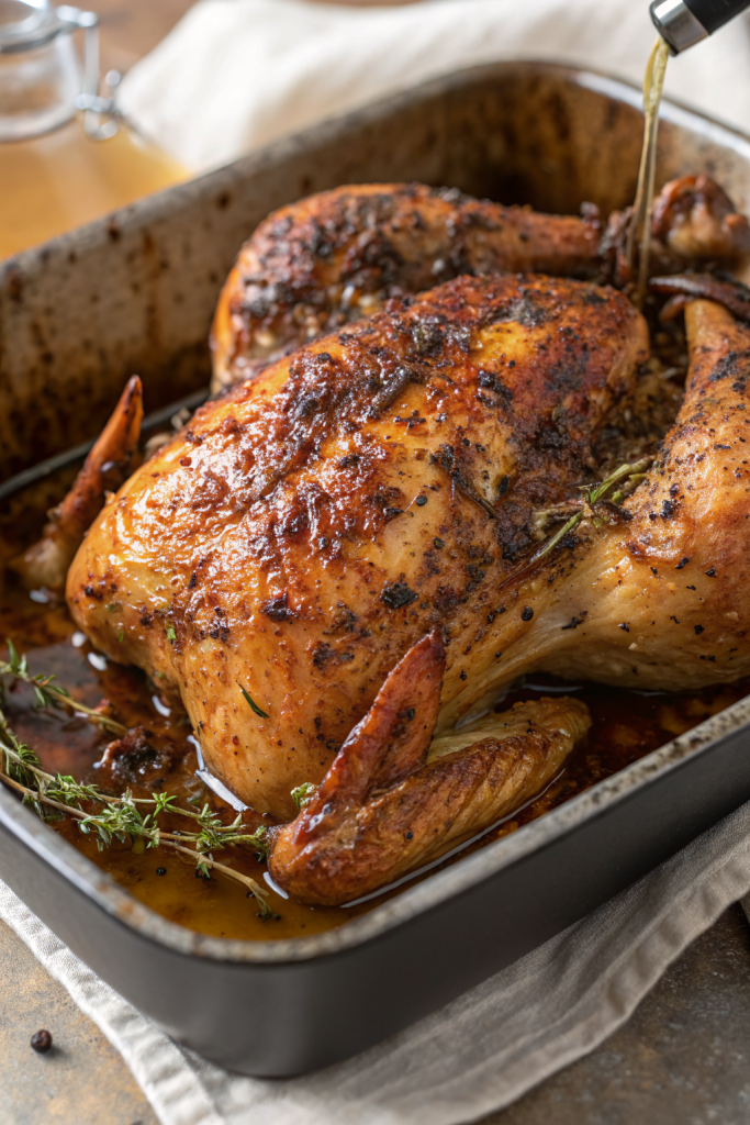 Oven Roasted Garlic Butter Chicken Recipe