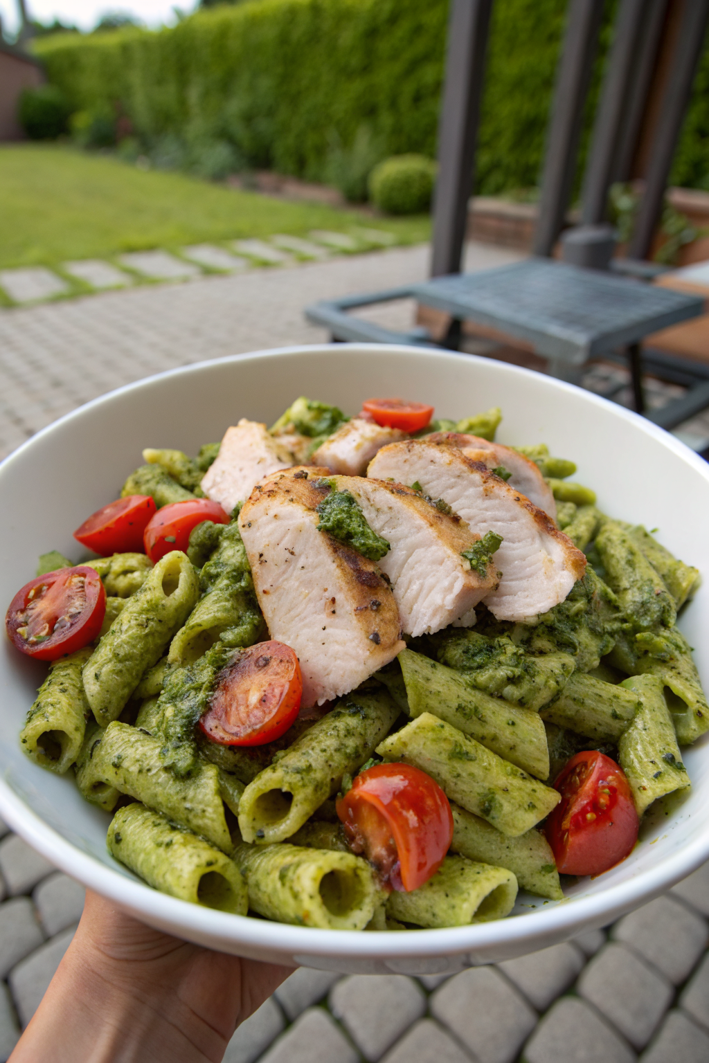 Pesto Chicken Pasta Recipe