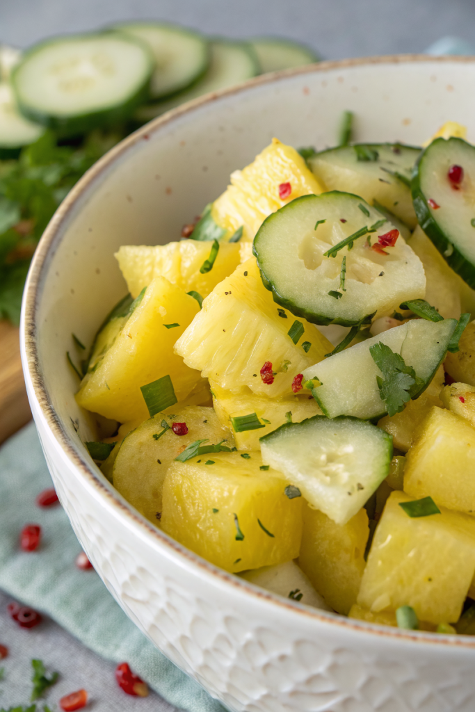 Pineapple Cucumber Salad Recipe