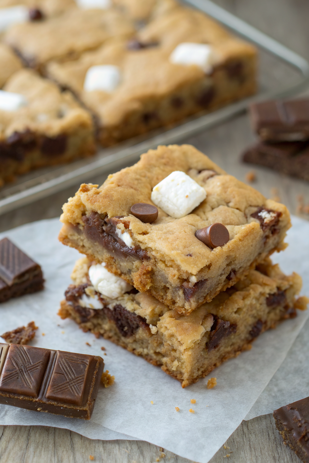 Pumpkin S'mores Bars Recipe