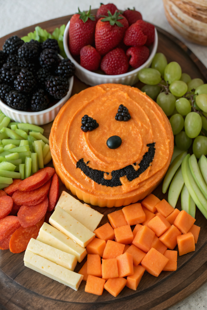 Pumpkin Snack Board