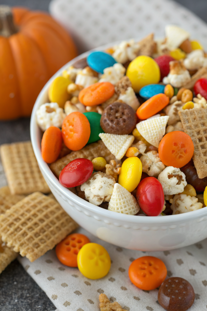 Scarecrow Crunch Snack Mix Recipe