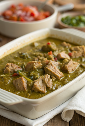 Slow Cooker Hatch Green Chile Verde Recipe