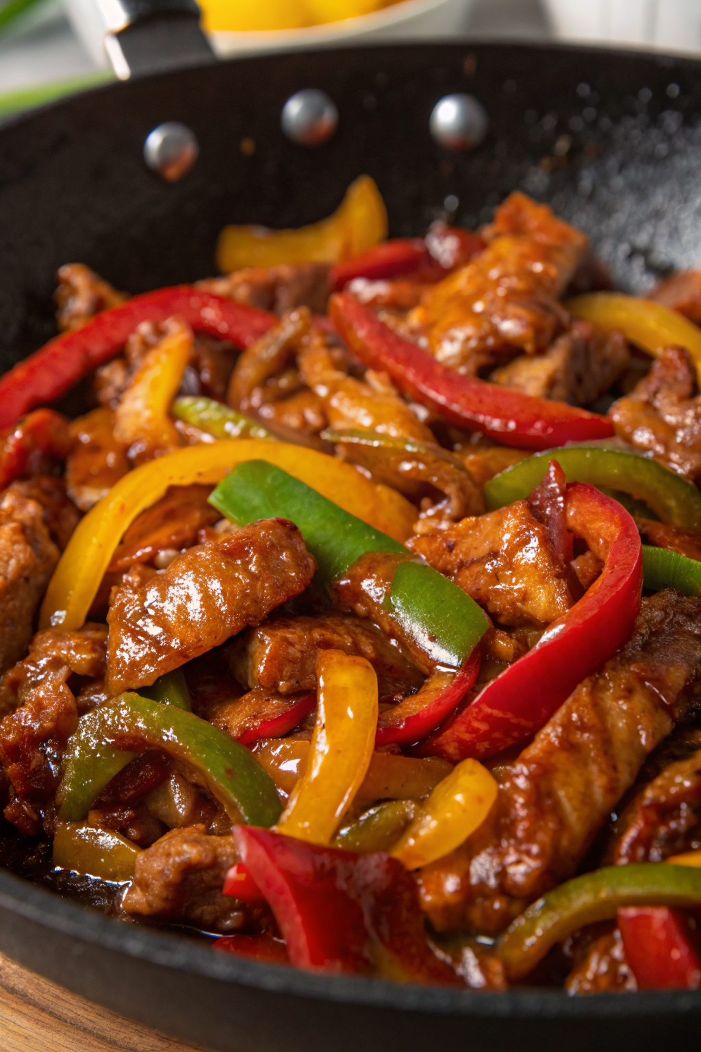 Spicy Chicken With Bell Peppers