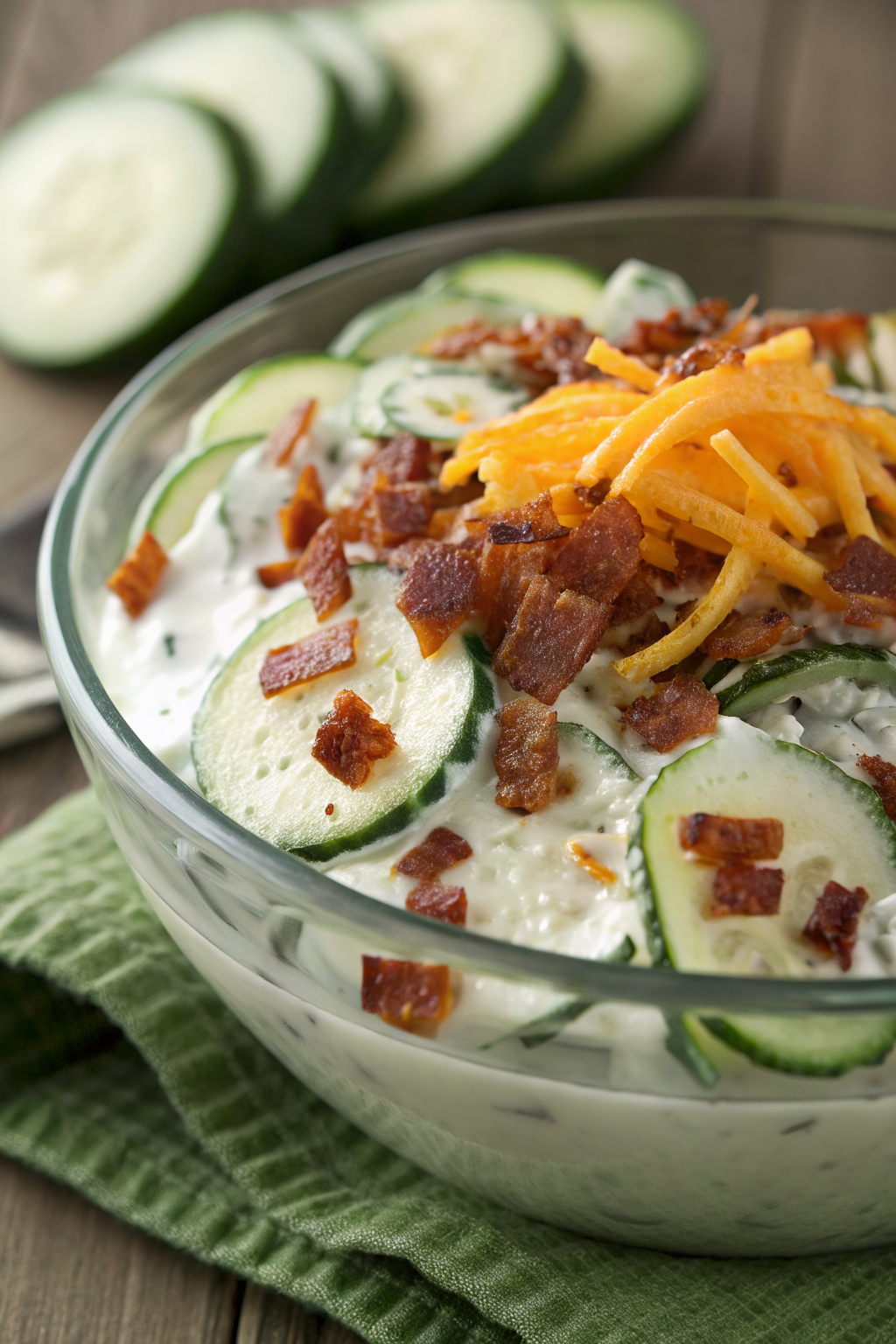Tasty Cucumber Ranch Crack Salad Recipe