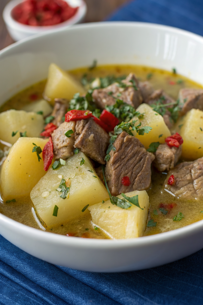 Tasty New Mexico Green Chile Soup