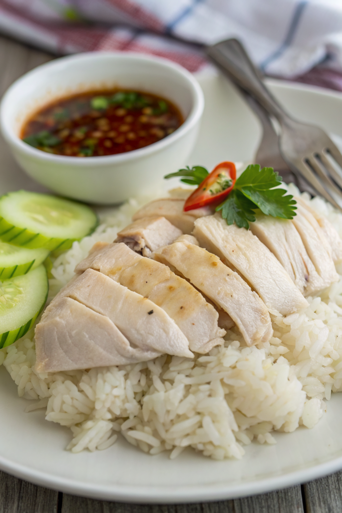 Thai Chicken and Rice Khao Mun Gai Recipe