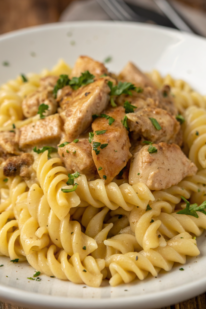 White Cheddar Chicken Pasta Recipe