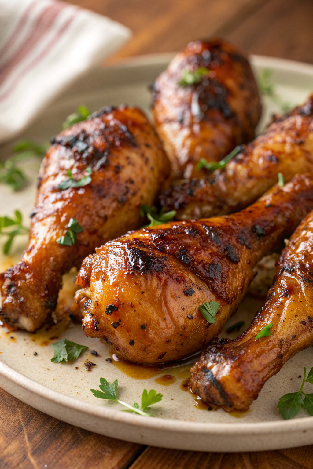 Baked Chicken Legs with Marinade
