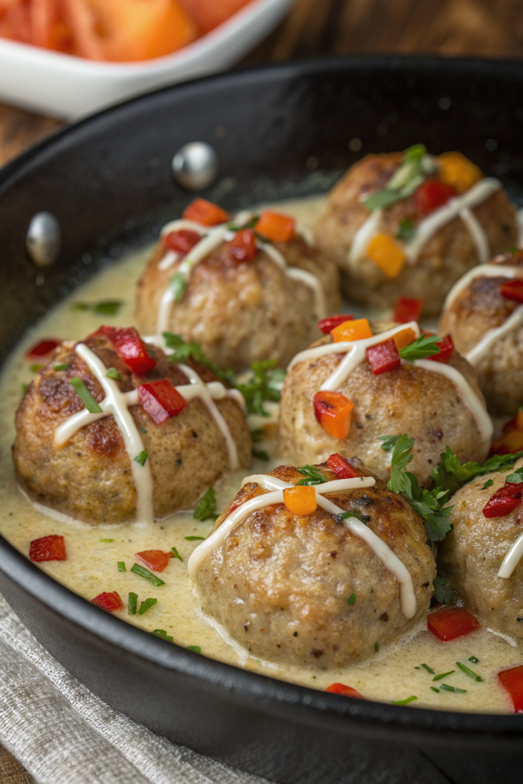 Buffalo Chicken Meatballs Recipe