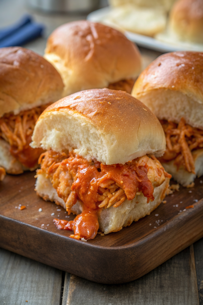 Buffalo Chicken Sliders Recipe