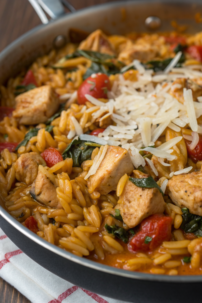 Cajun Chicken Orzo Recipe