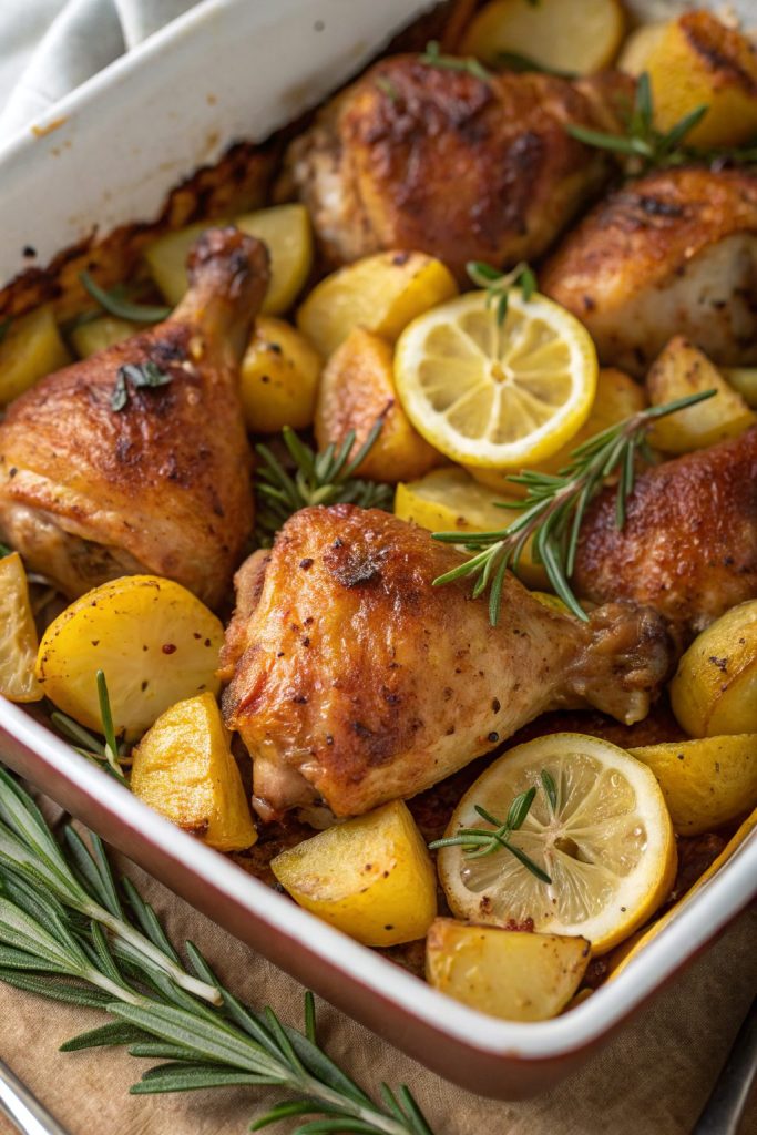 Chicken Thighs and Potatoes