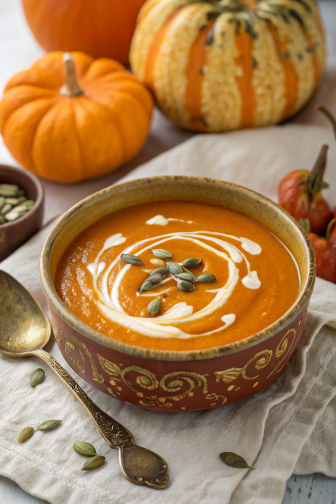 Coconut Curry Pumpkin Soup Recipe
