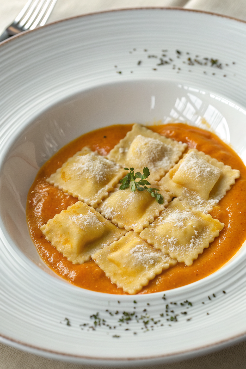 Creamy Butternut Ravioli Soup Recipe